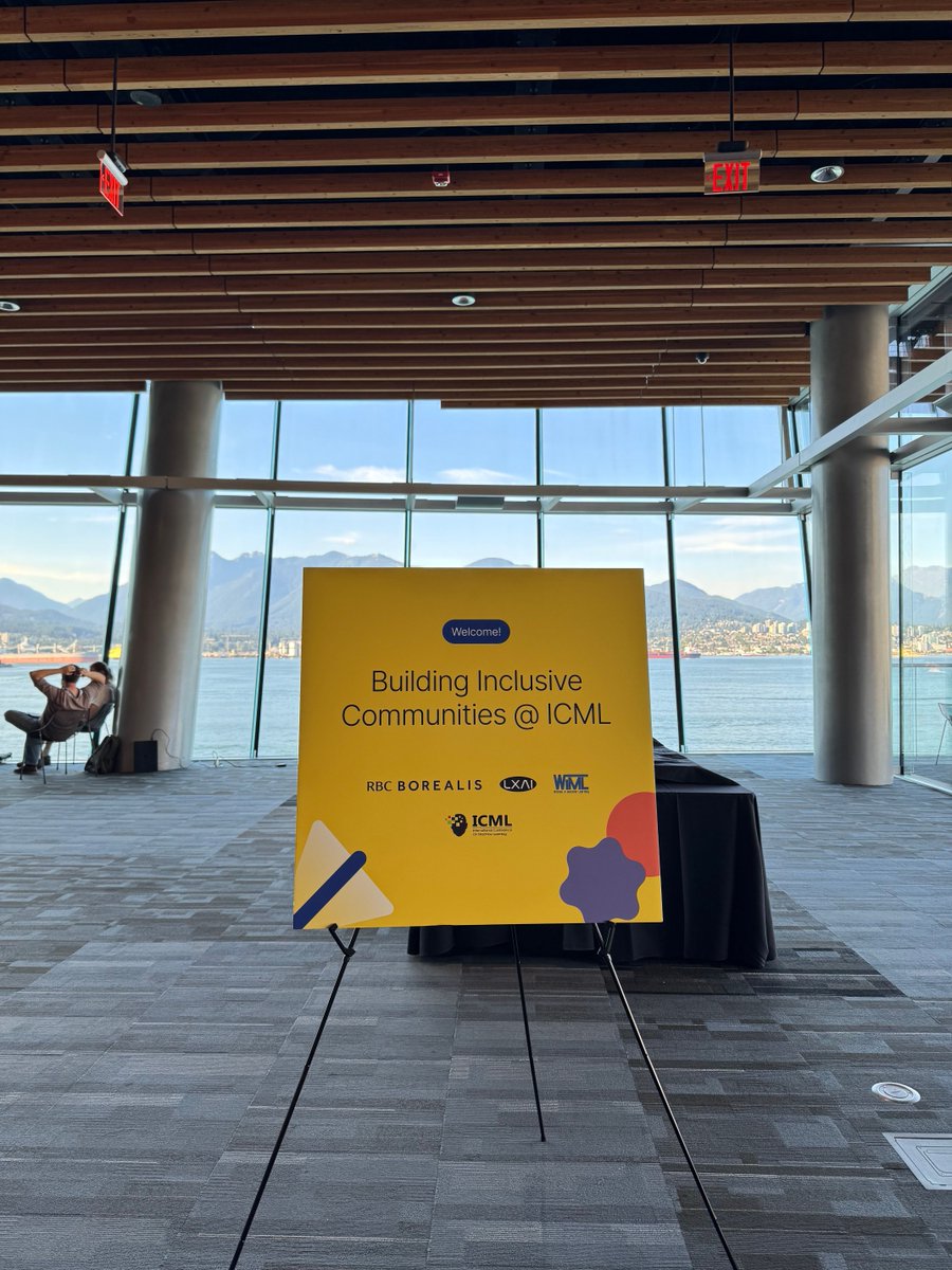 _LXAI's tweet image. We’re starting our social networking session in just 30 minutes! 🎉
Join us at the Vancouver Convention Centre, Room 119.
🔹 Panelists:
Eirene Seiradaki, Victoria Lin, Xiaoxiao Li, Jesus Solano, Amy Zhang
🔹 Co-organizers:
Latinx in AI, Women in Machine Learning, RBC Borealis