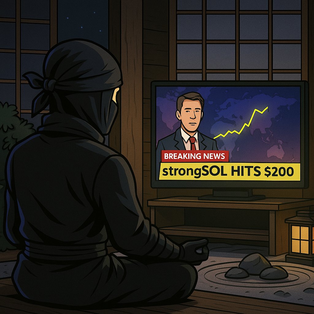 StrongholdSOL's tweet image. ARE WE BACK?!
Why keep native $SOL when you can hold strongSOL and earn APY while HODLing!