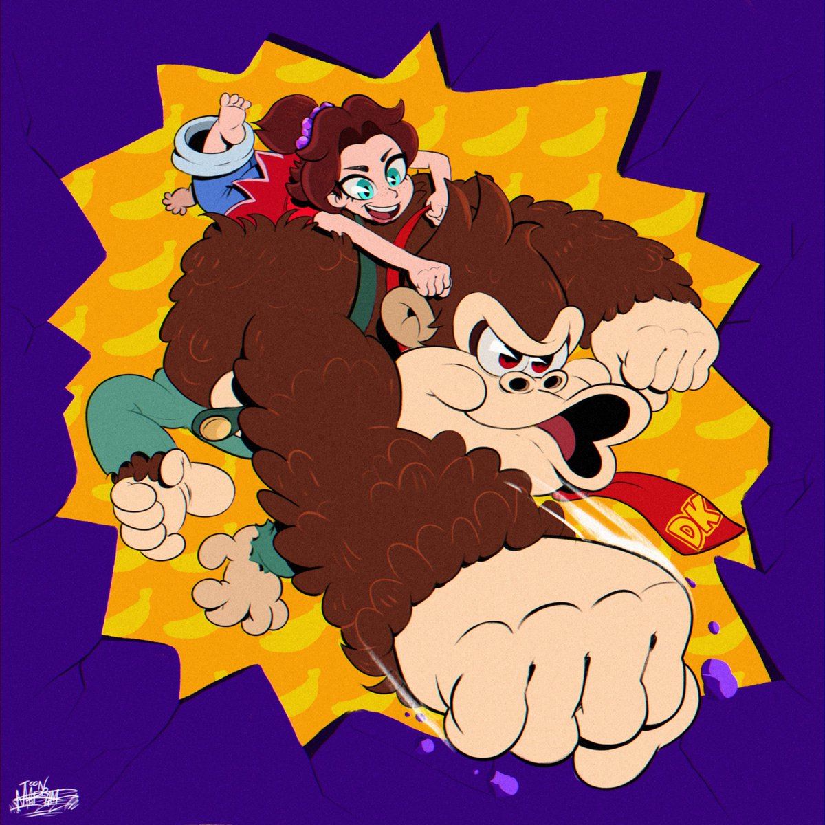 DK BANANZA!🍌
#DonkeyKongBananza