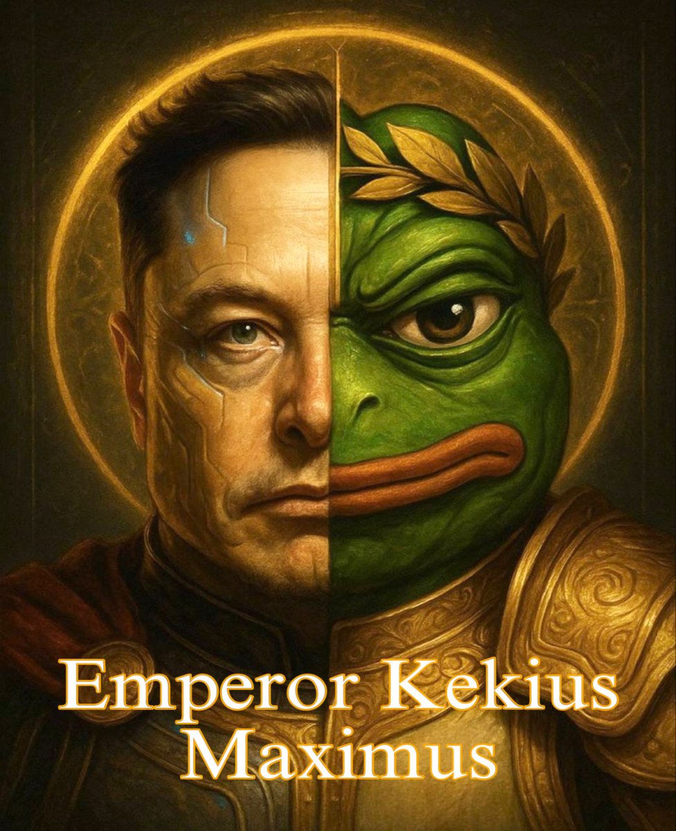 KekiusCto's tweet image. "I want to build something that's cool. Like, don't resist me."
- @elonmusk aka Kekius Maximus 🐸⚔️