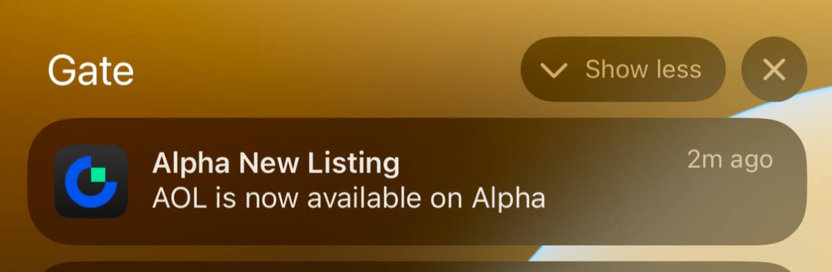 cryptogle's tweet image. well now - looks like $AOL was just listed on Gate IO @GateioAlpha