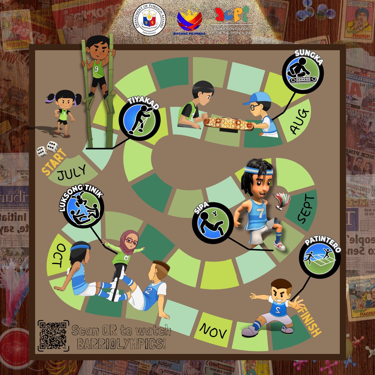 📺Let the #Barriolympics begin! 🏃‍♀️

Starting this July, we're rolling out monthly features of your favorite Barriolympics: Laro ▶️ Play!

Watch the full video of 𝗕𝗮𝗿𝗿𝗶𝗼𝗹𝘆𝗺𝗽𝗶𝗰𝘀: 𝗟𝗮𝗿𝗼▶️𝗣𝗹𝗮𝘆 for refreshers:
youtu.be/LoeLo5HfVL4?si…
