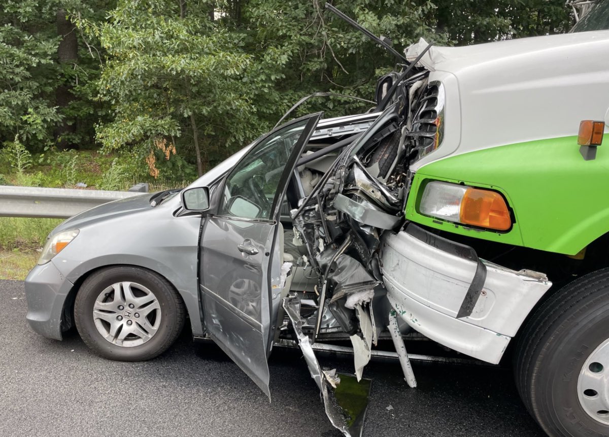 The occupants of the Honda definitely came out ahead here, right?!