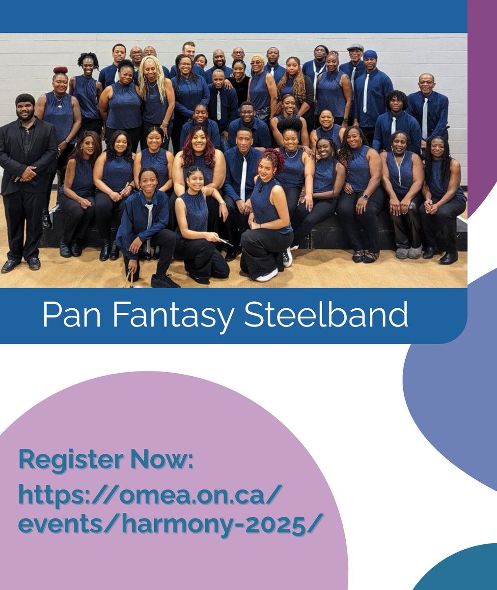 Did you get in on the earlybird deal for the Harmony 2025 conference yet?
🎶 👉🏼Register today and tag your music educator buddies.
omea.on.ca/events/harmony…
