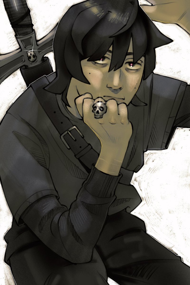 hexadonis's tweet image. drawing with the crunchiest brushes i own #pjo #nicodiangelo