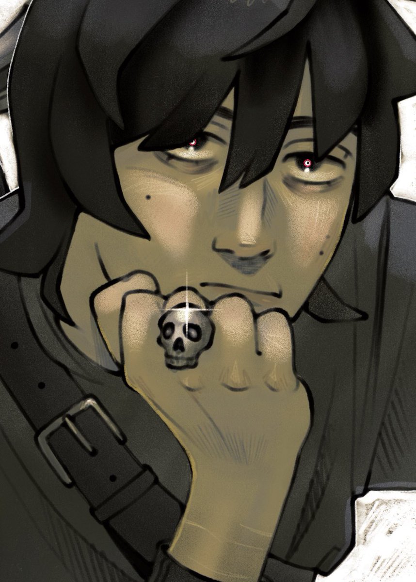 hexadonis's tweet image. drawing with the crunchiest brushes i own #pjo #nicodiangelo