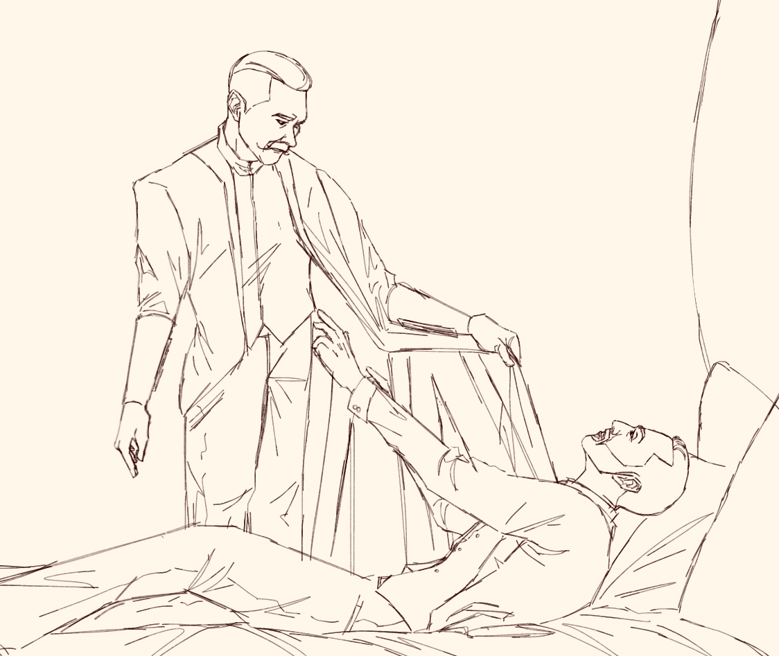 WIP for a Once Bitten Stob redraw… OUGHHHHH