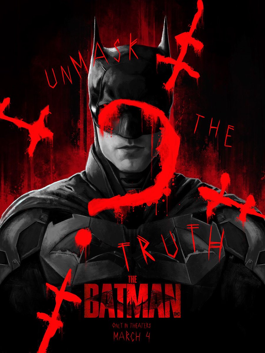 KevBot_007's tweet image. Now Watching:
THE BATMAN 🦇❓🐈⬛🐧
“This city’s eating itself. Maybe it’s beyond saving. But I have to try.”