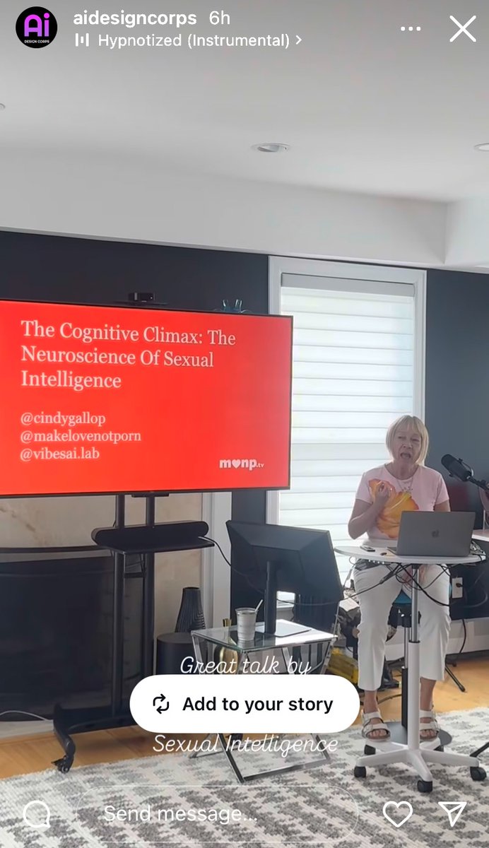 cindygallop's tweet image. Great to speak today on &apos;The Cognitive Climax: The Neuroscience of Sexual Intelligence&apos; at @jojobickley&apos;s #VibesAI Joyspan Salon. The work Joanna is doing on AI and brain health is what everyone should be nerding out on right now - find out more here:  vibesbiowear.ai/product/joyspa…