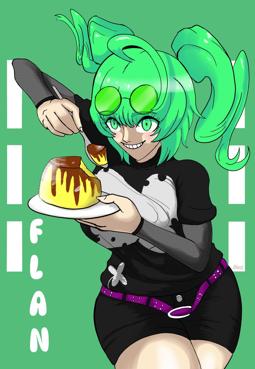 Flan. Quiero cambiar la receta del dibujo. Sombras y eso.