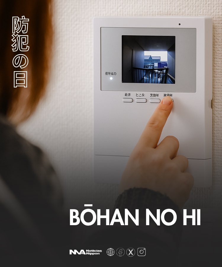 NoticiasNippon's tweet photo. [kinenbi] #Bohan no hi: Una fecha para revisar nuestras medidas de seguridad y proteger lo que más queremos

¿Cuál es la razón? https://t.co/Q0sJZpWXLP

#防犯の日　#記念日 #efemérides  #noticiasnippon  #noticiasdejapón https://t.co/mEEUPTjMdO