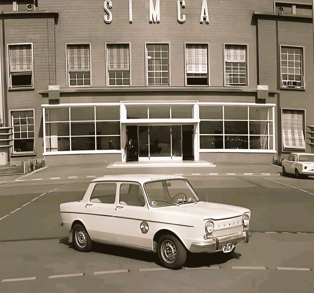 Viejostiempos9's tweet image. #SantiagodeChile 1965, Avenida Bustamante con Bilbao empresa Socovem ensambladora de los autos Simca 1000
#años60 #Simca1000
