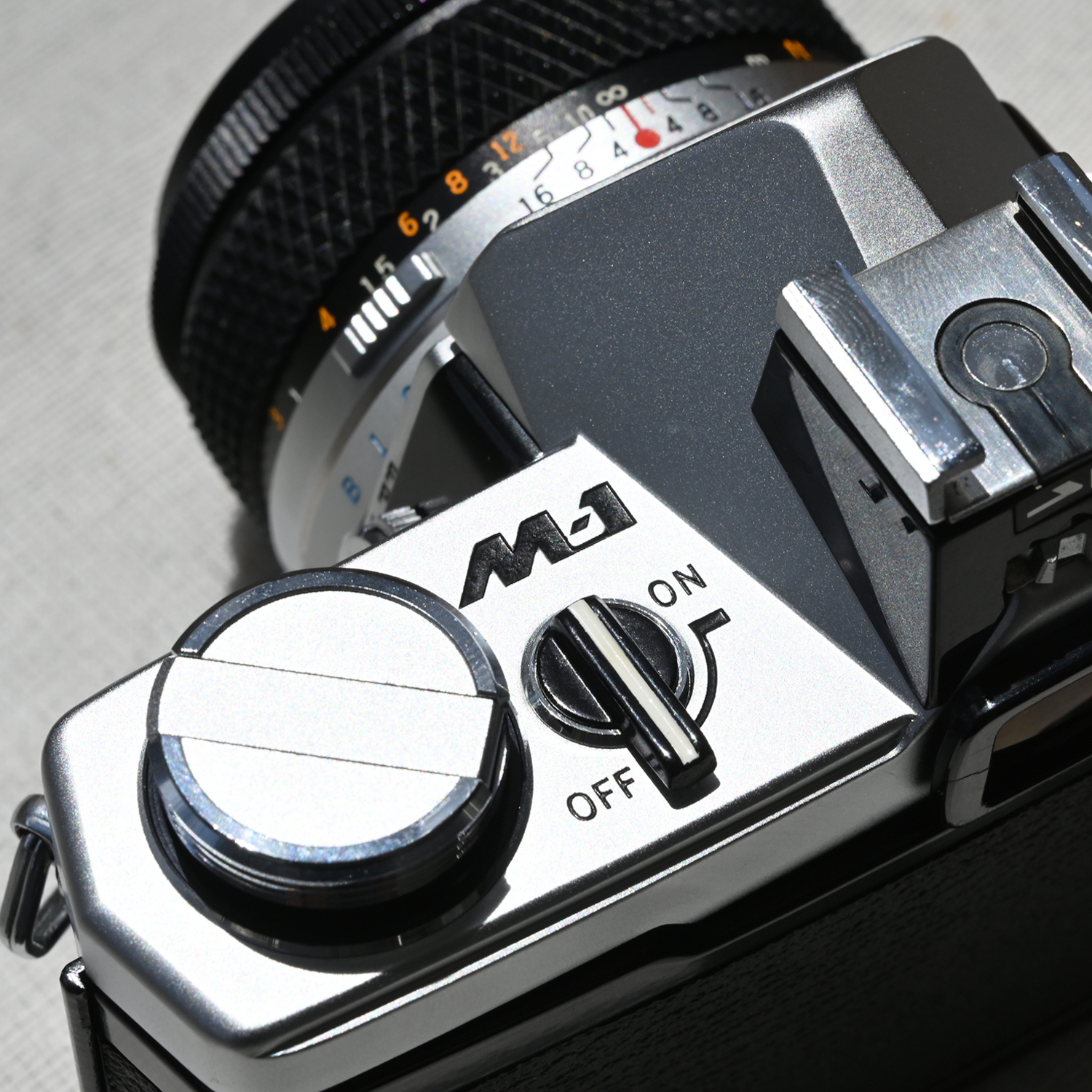 【整備済み】OLYMPUS OM-2 50mm F1.8 フィルム一眼レフカメラ prospers_1324