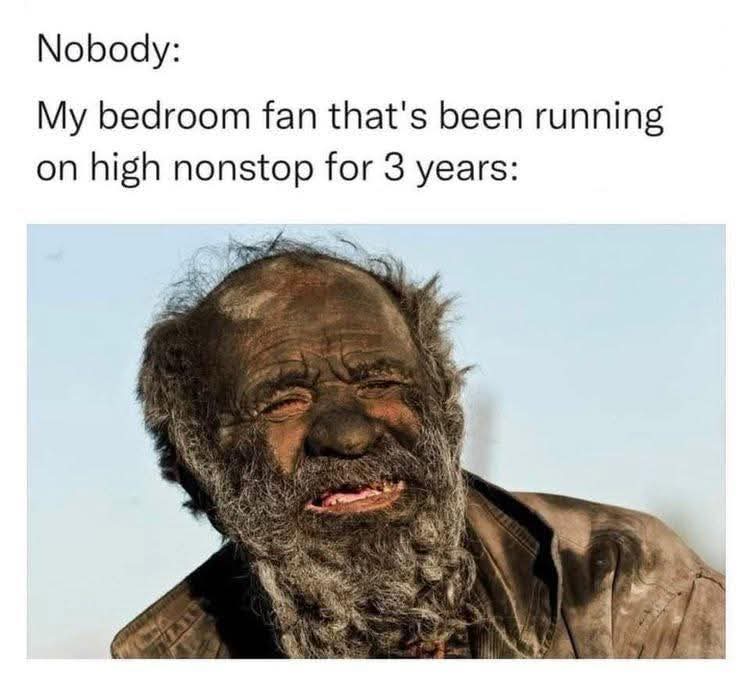 GeorgeSayour's tweet image. Can somebody explain to this GenXer, but acts like a Boomer, what in tarnation these "Nobody:" memes even mean? This one was on Facebook