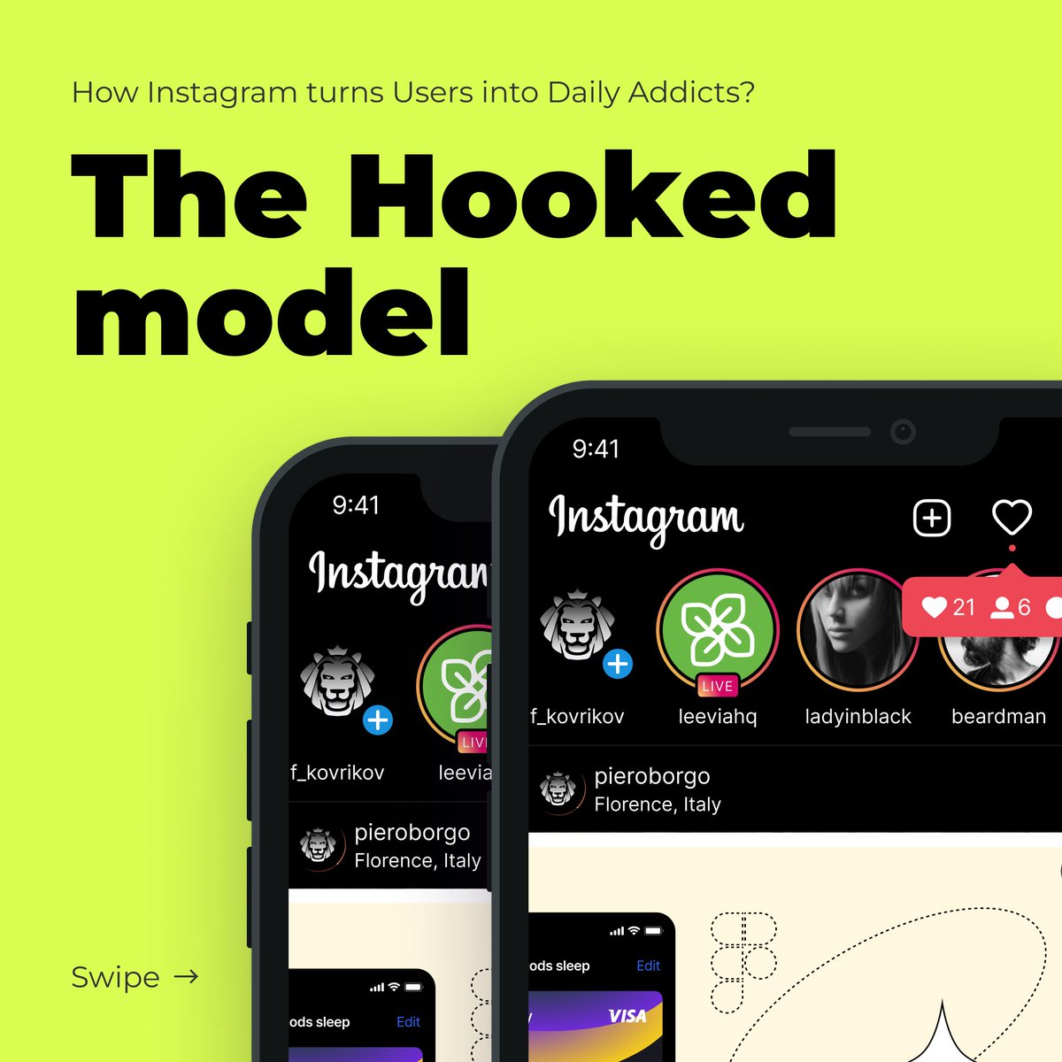 Akhas_R's tweet photo. Why do you keep coming back to Instagram?

It's not just a great design, It's psychology at play!

Instagram (and many other apps) use Nir Eyal's Hooked Model to create habit-forming experiences that boost retention and engagement. https://t.co/QvCekLjf4N