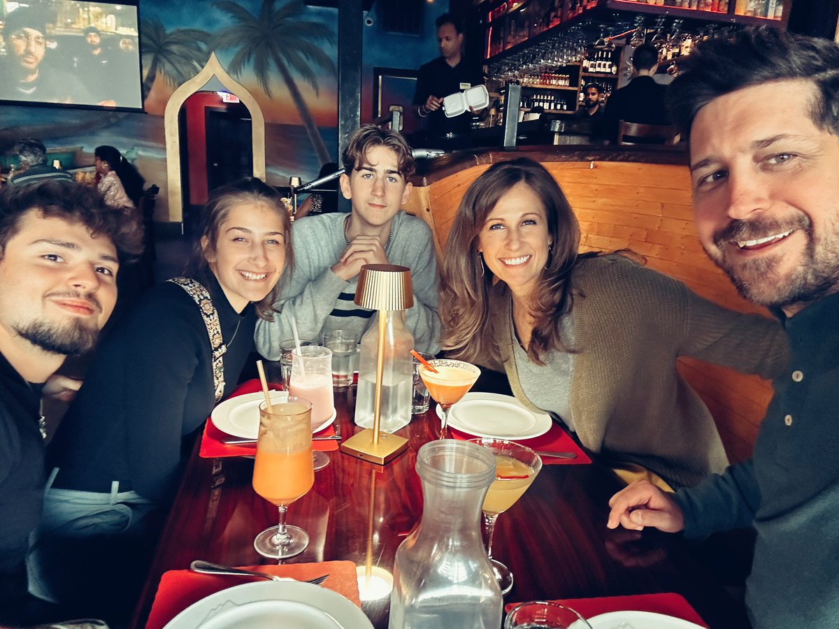 Biebert's tweet image. 21 years of partnership with @JenniBiebertMKE.
New thing this year, @Sydney_MKE & Ricardo took the fam out for dinner to celebrate with our friends at Cafe India. No kidney stones this year (one year ago).
Jenni & I are still in love. We have some arguments still (today even),…