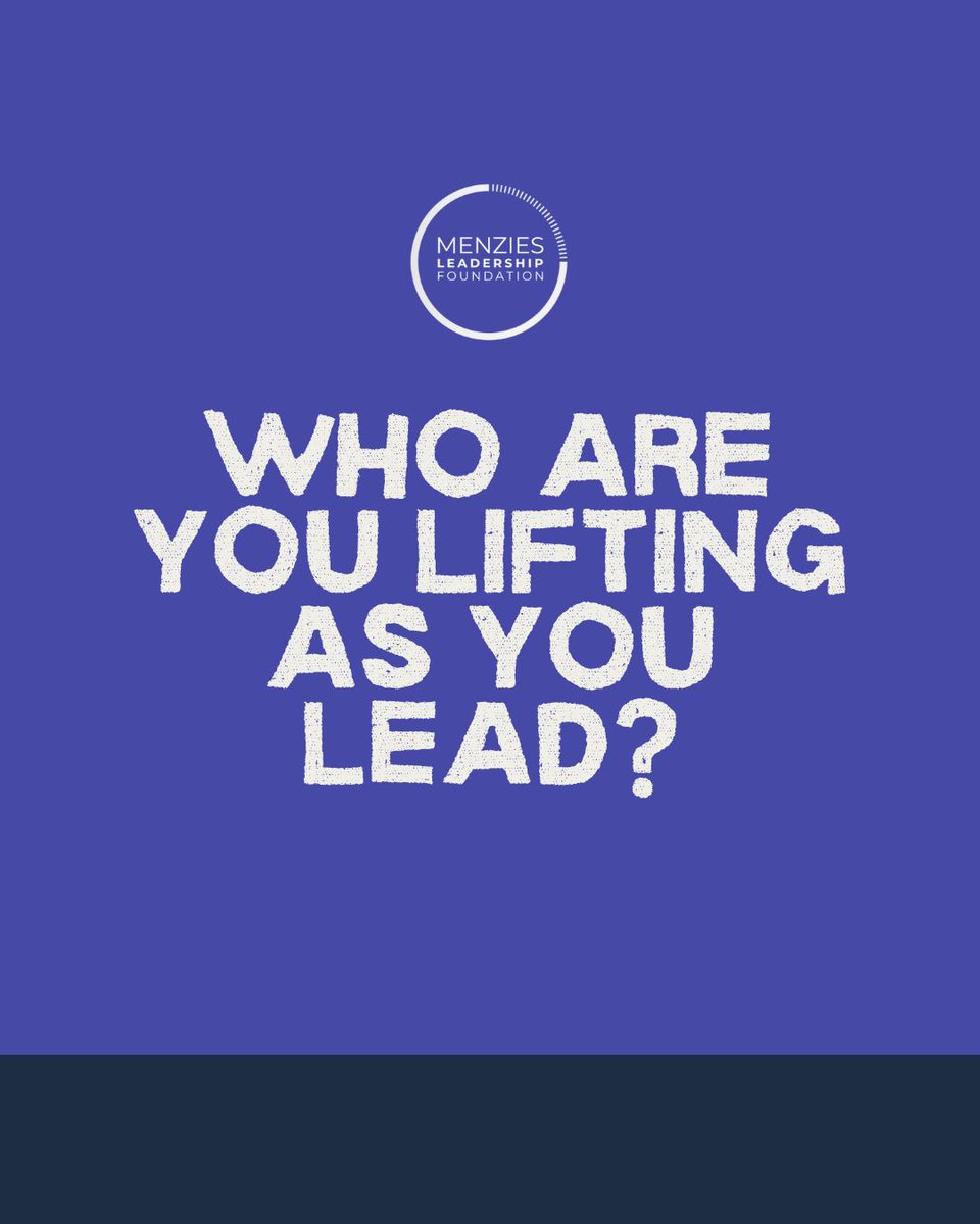 What really makes a team thrive — competition or connection?
In her TED Talk, Margaret Heffernan challenges the myth of the star performer and shows why social cohesion, not hierarchy, drives success.

📺 Watch: buff.ly/cAAX8x1
#menziesleadershipfoundation