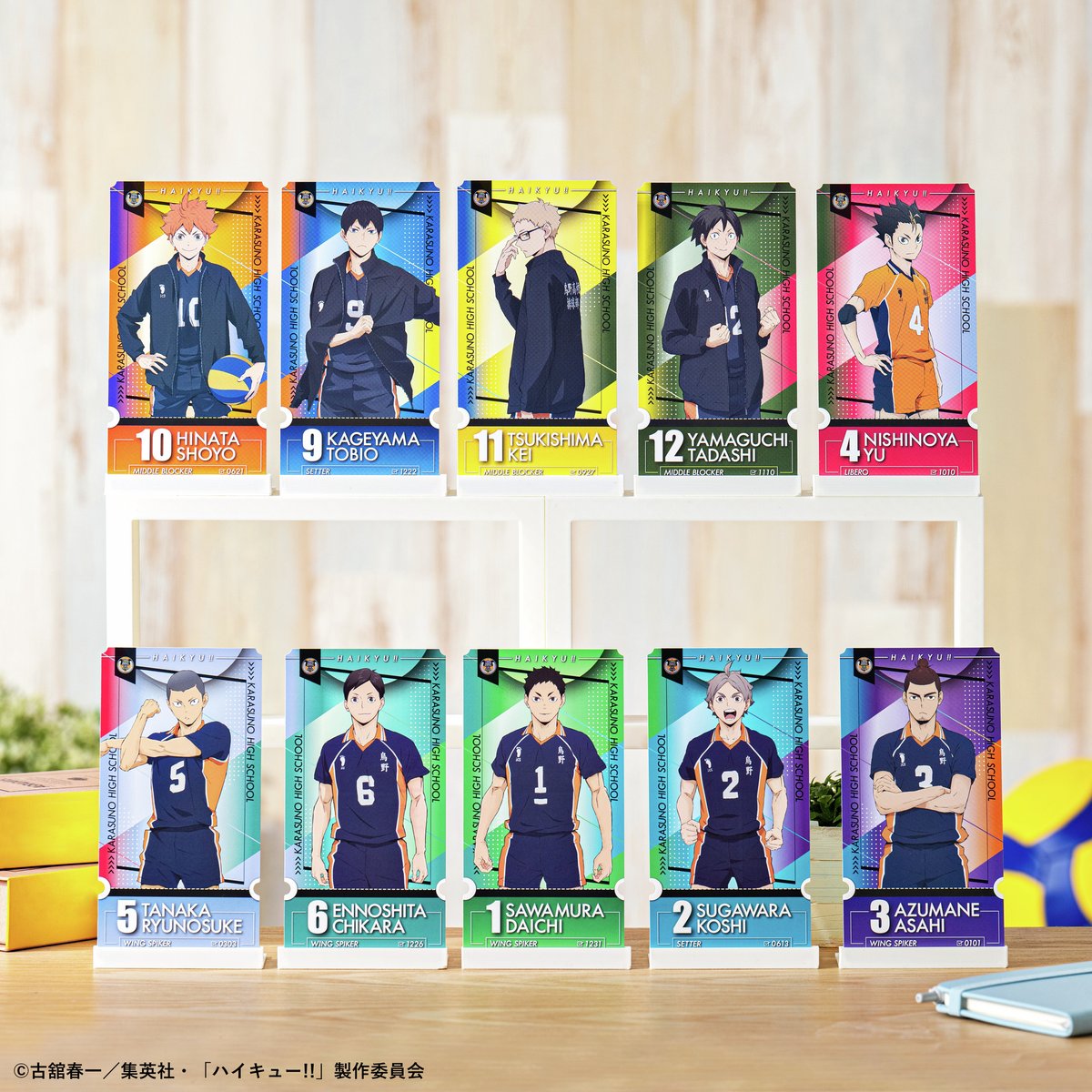 ハイキュー‼︎ 特別前売券　終わりと始まり　当時物　レア　使用済み ハイキュー!! TV型マグネットやブックカバーなど新作グッズ 4月発売!