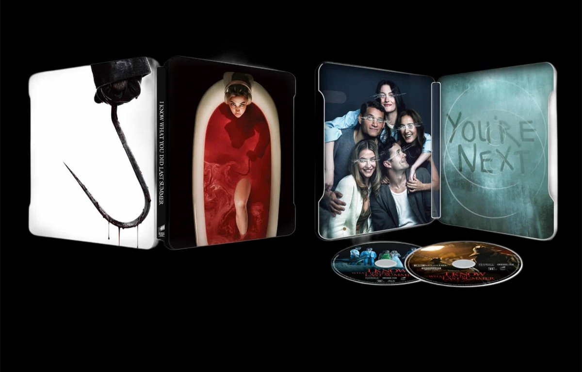 ItsTylerCalvert's tweet image. That I Know What You Did Last Summer (2025) steelbook is 🔥🔥🔥
#IKnowWhatYouDidLastSummer