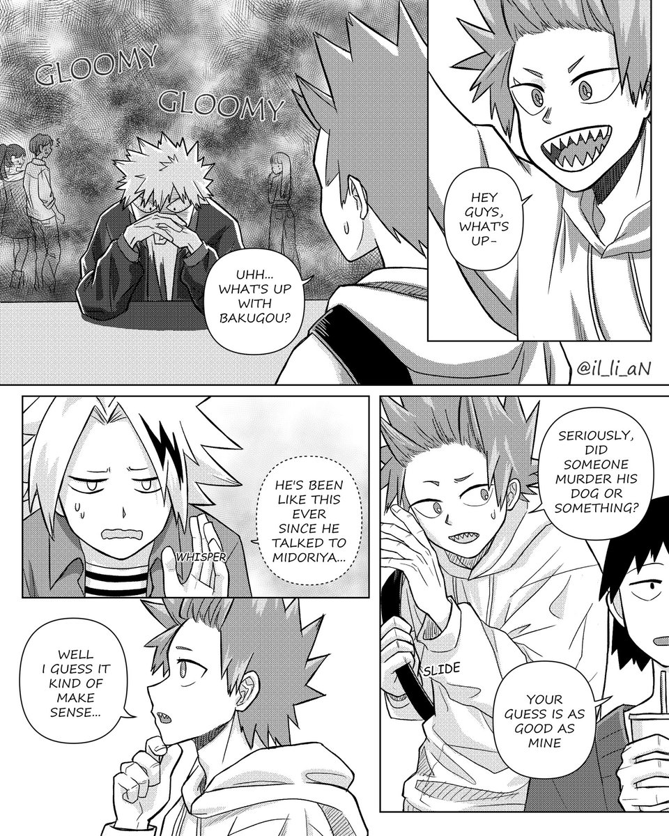 il_li_aN's tweet photo. Here’s a short comic with American high school prom AU ヾ(*´ー`)ノ
Thanks for reading and I’d love to see your comments >.< (1/3)

#katsudeku #bakudeku #bnha #mha #bakugoukatsuki #midoriyaizuku #fancomic #doujinshi #myheroacdemia #勝デク https://t.co/W8D78fFq0e
