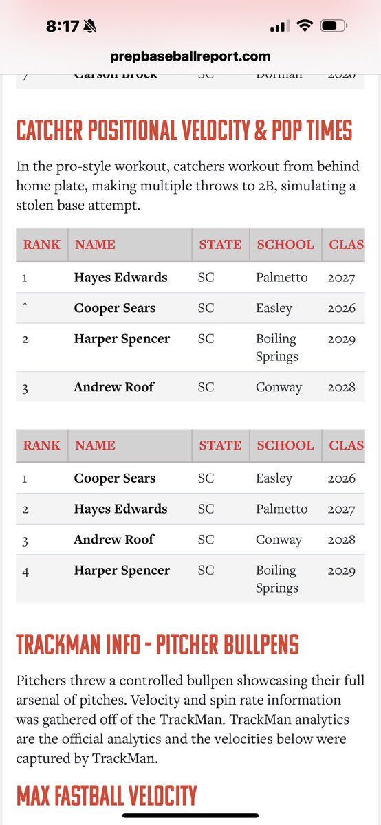 Hayes Edwards 2027 tweet media