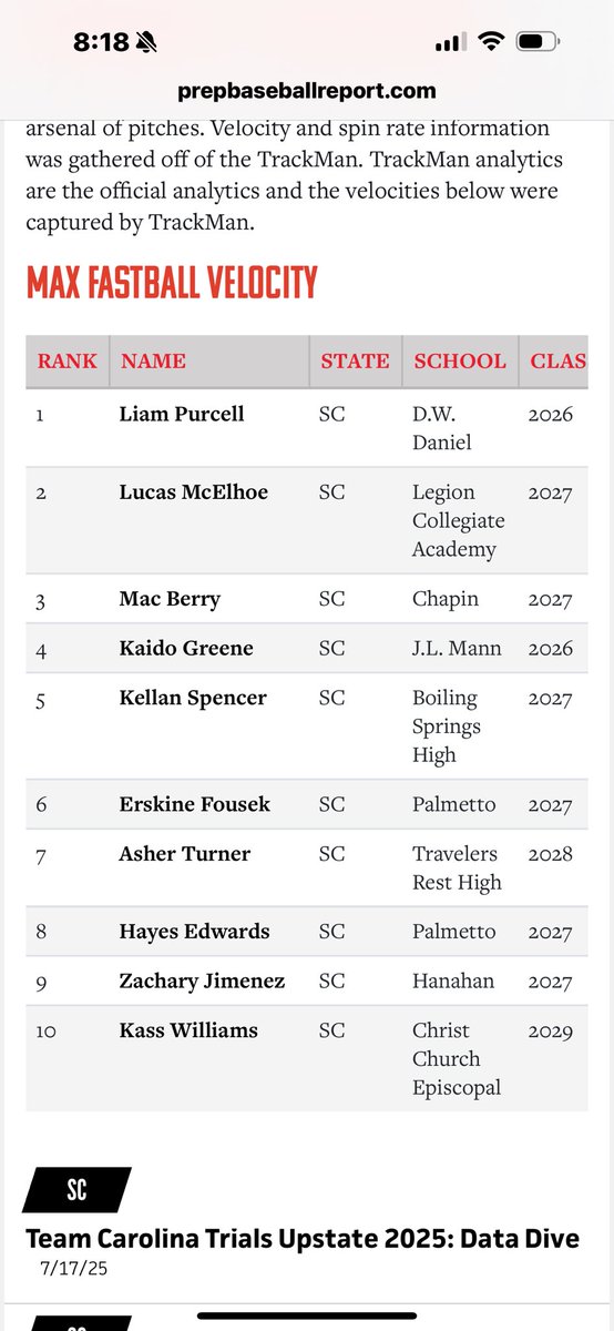 Hayes Edwards 2027 tweet media