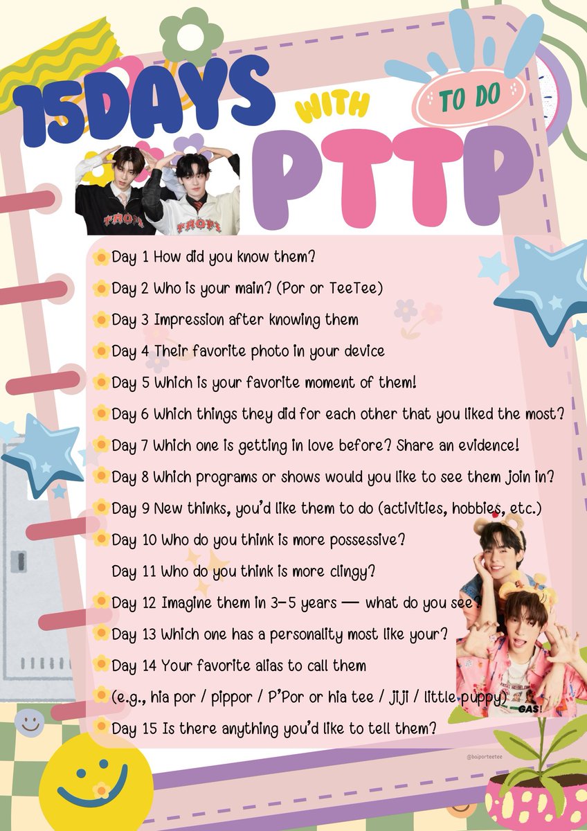 rryjinn's tweet image. #15daywithpttp — a thread