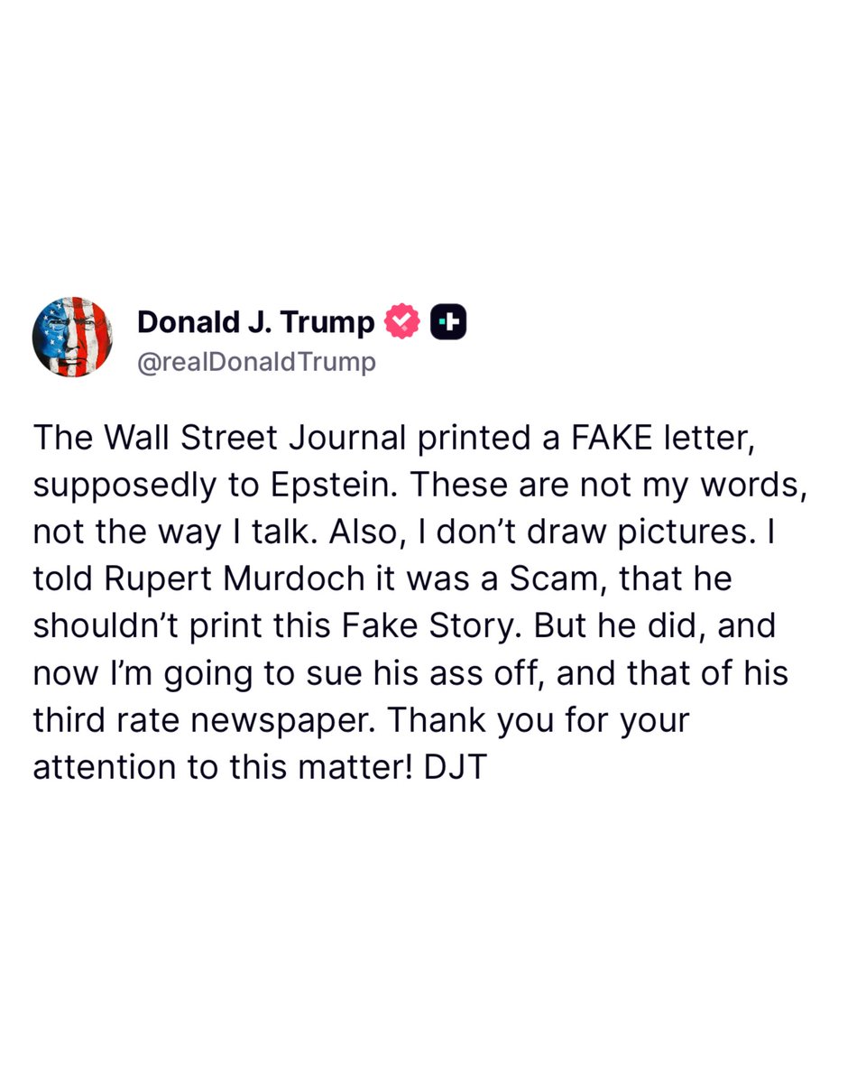 THE WALL STREET JOURNAL IS FAKE NEWS!