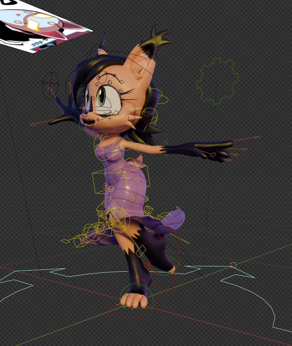 Rotalice2's tweet image. I think I've found a winner, regarding Nicole's dress rig, anyway! It's reasonably flexible and not too complicated, but I'm sure you'll tell me once I publish it. Now, on to the other outfits! Which should be much easier since they aren't form-fitting toga dresses!