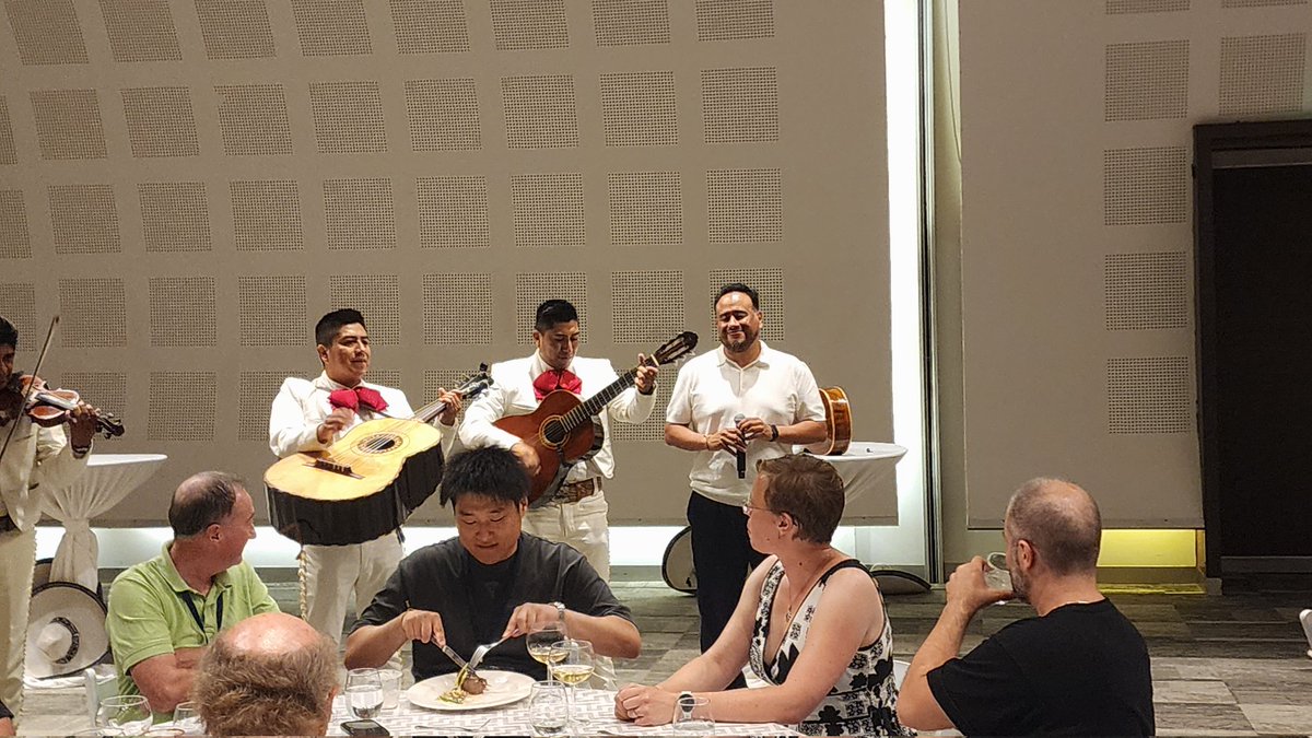 Sharmarke Mohamed (@drsharmarke) on Twitter photo A man of many talents! Braulio from <a href="/MolinaGroup/">Rodríguez-Molina group</a> showing us he has as much talent for singing as he has for crystal chemistry. What a wonderful <a href="/iccoss2025/">ICCOSS 2025</a> conference. Thank you to all the organizers for all that you have done to make our experience so memorable in Mexico. A man of many talents! Braulio from <a href="/MolinaGroup/">Rodríguez-Molina group</a> showing us he has as much talent for singing as he has for crystal chemistry. What a wonderful <a href="/iccoss2025/">ICCOSS 2025</a> conference. Thank you to all the organizers for all that you have done to make our experience so memorable in Mexico.
