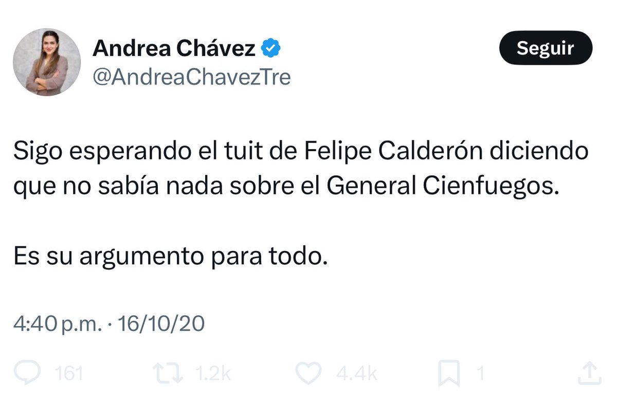 Que mal envejeció este tweet.