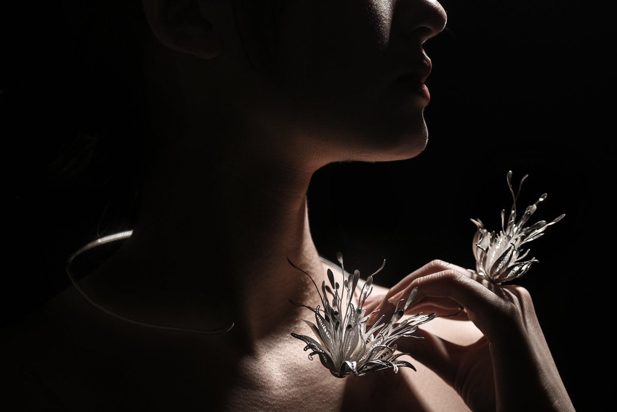 ChinaDaily's tweet image. With support from the Ministry of Culture and Tourism&apos;s intangible cultural heritage training program, traditional #crafts are finding a fresh, modern voice.

Wan Lanfang, a young Miao silver artist, blends #silverwork with #embroidery, bamboo weaving, and more-proving that…