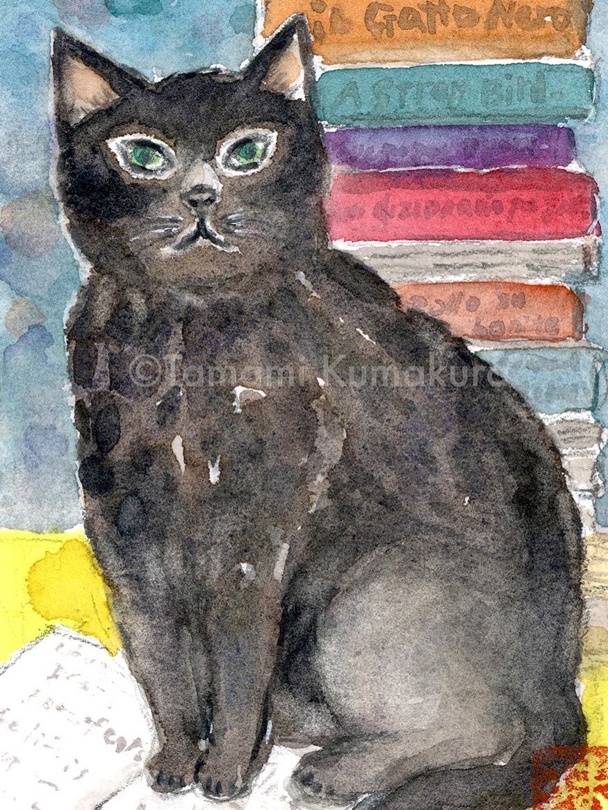 黒猫（美人画・A2サイズ） 黒猫（美人画・A2サイズ） 絵画 美しき艶めき 通販 3822512
