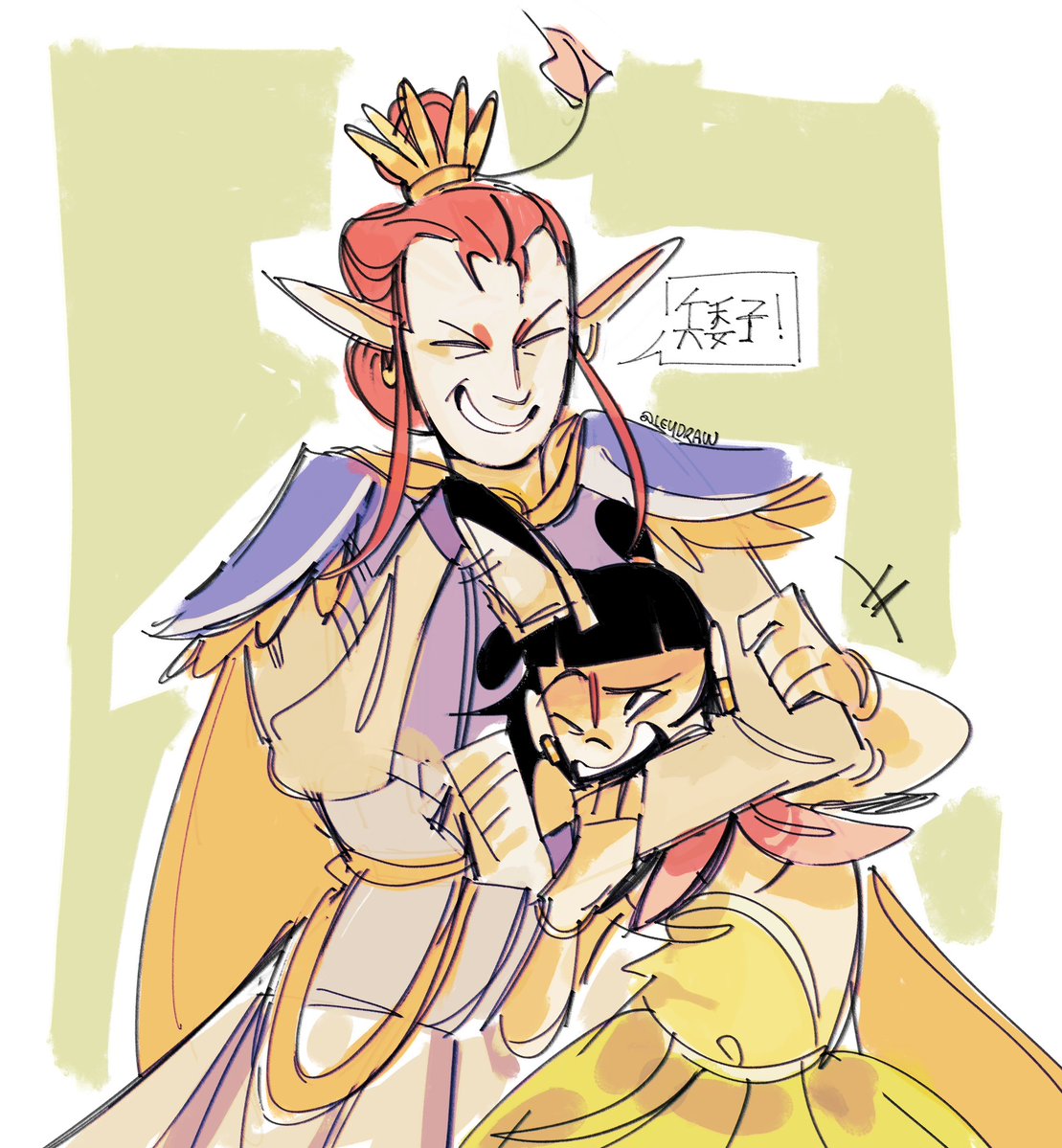ley_draw's tweet image. Nezha 1979 doodles :v #Zhabing #Nezha #AoBing #digitalart #Doodles