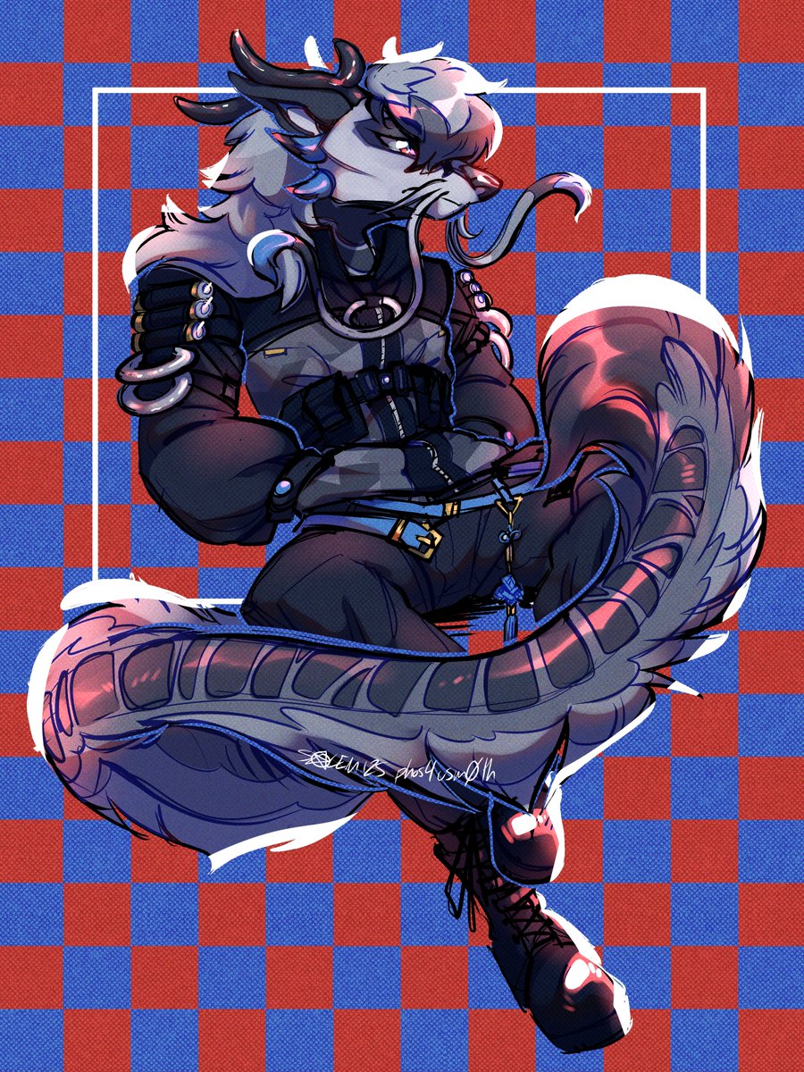 phos4usm0th's tweet image. sketch comm for trajangatsby
#furry #alt #sketch #commission