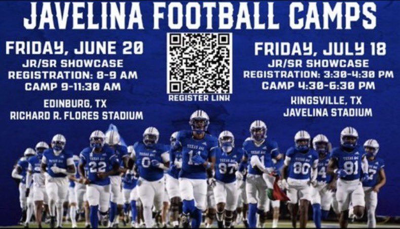 Jamare Jones (@2kjajones) on Twitter photo Can’t wait to get after it in the Ville tomorrow 7/18‼️🐗<a href="/NatehaydenQB/">Nate Hayden ✞</a> <a href="/mattarrufat/">Matt Arrufat</a> <a href="/Ahy_Rojas02/">Mijail David Rojas</a> <a href="/CoachEMo_/">Eddie Moten</a> <a href="/CoachBisch/">Jamison "Juice" Bisch</a> Can’t wait to get after it in the Ville tomorrow 7/18‼️🐗<a href="/NatehaydenQB/">Nate Hayden ✞</a> <a href="/mattarrufat/">Matt Arrufat</a> <a href="/Ahy_Rojas02/">Mijail David Rojas</a> <a href="/CoachEMo_/">Eddie Moten</a> <a href="/CoachBisch/">Jamison "Juice" Bisch</a>