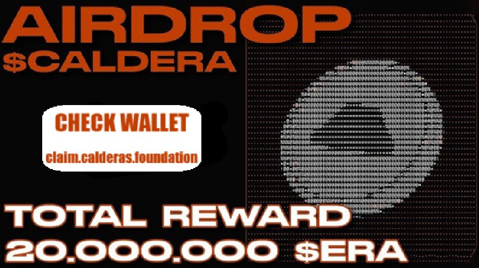 No quests. No fees. No BS.
Just a real drop that values your time.

🚀 Claim your $ERA:
👉 claim.caldera.foundation

#ERA #DeFiTools #AirdropSeason #CalderaXYZ