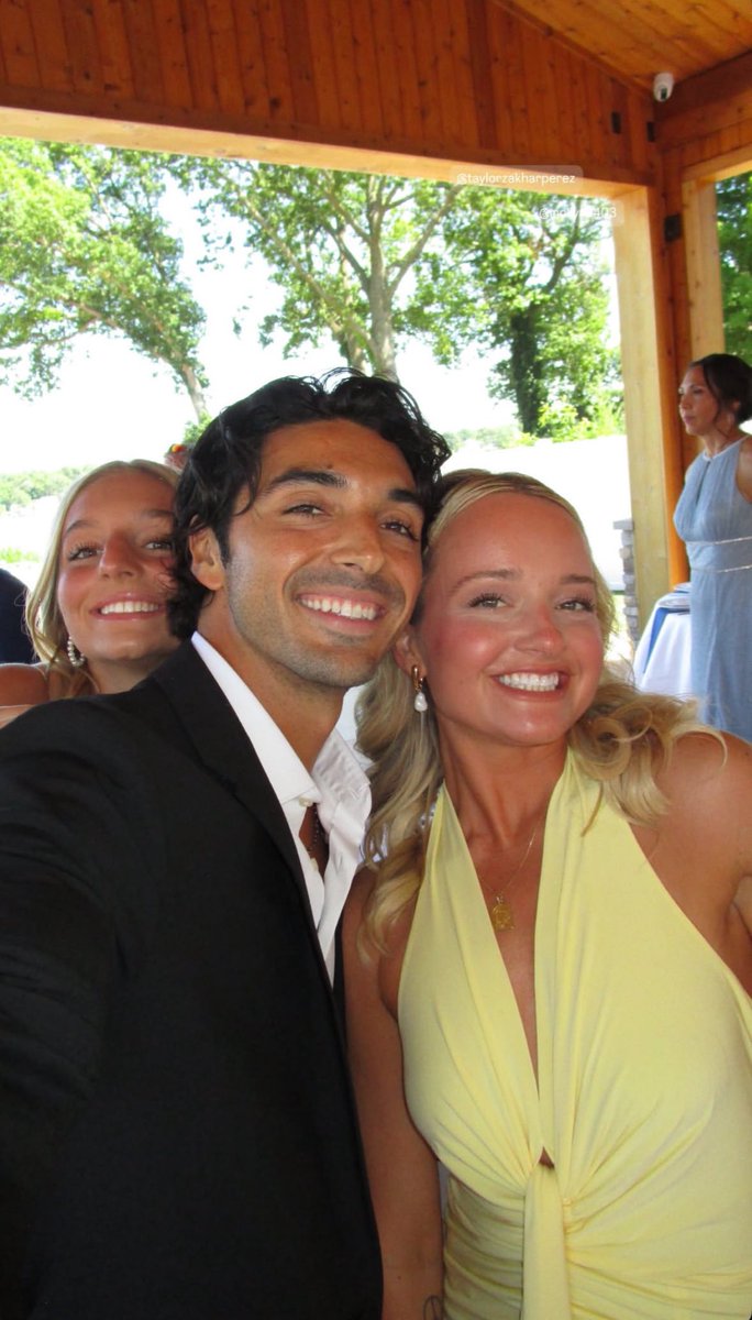 teamtaynick's tweet image. Taylor Zakhar Perez with his family at a wedding recently!
📲 ash.spins via Instagram stories