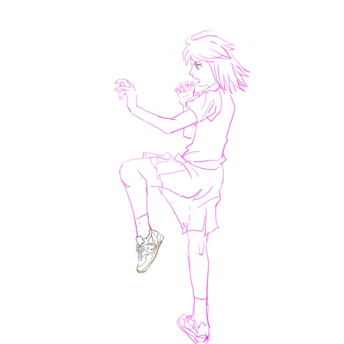 これでどうだ どうしても我慢できない構図を治すために 描いた #安息海9