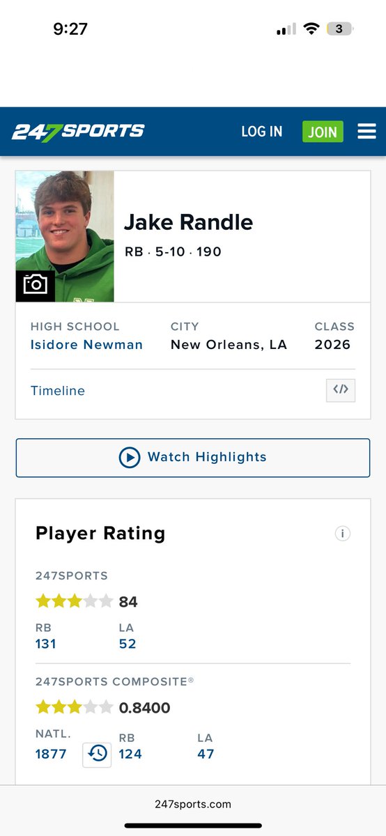 Blessed to be a 3 star!!!