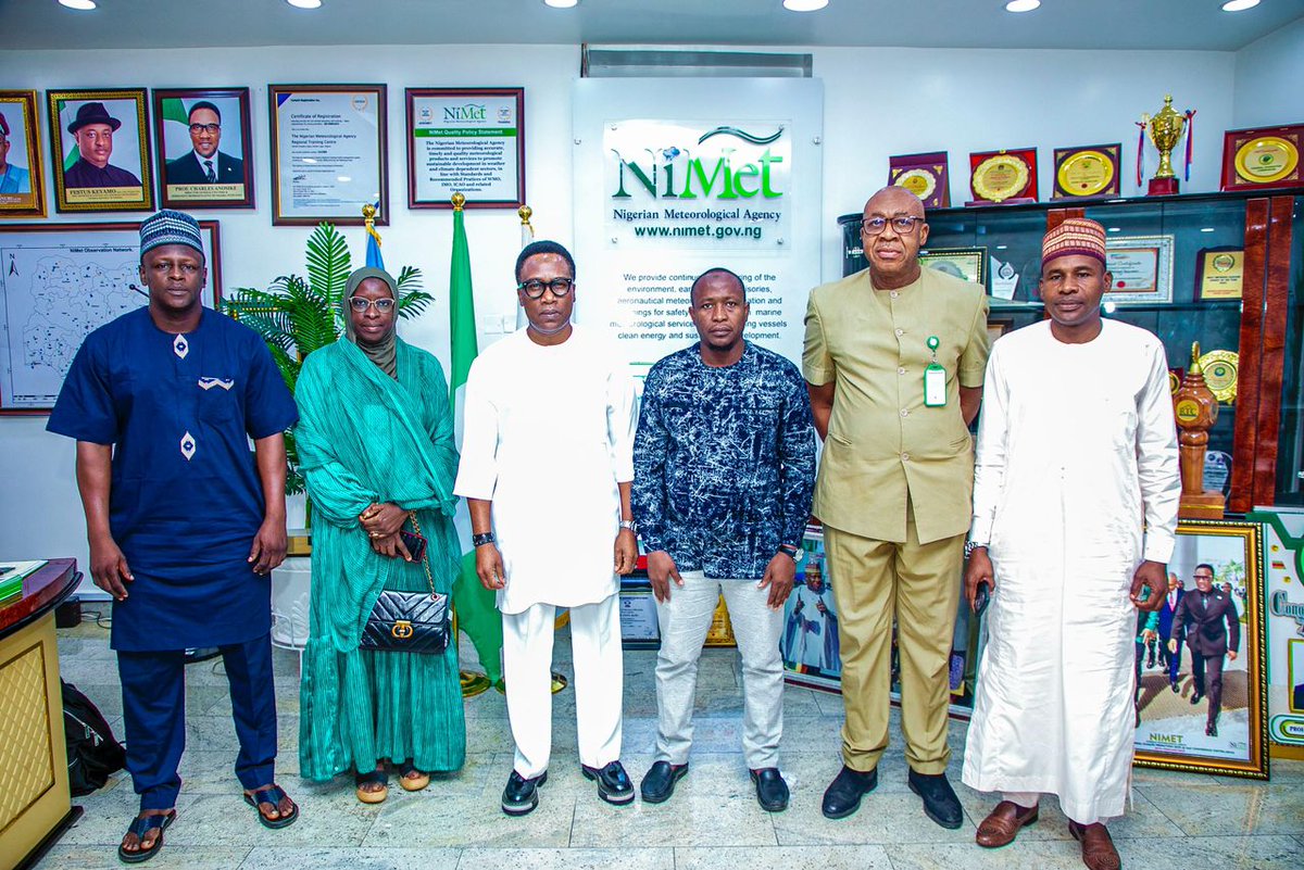 NiMet, CILSS Strengthen Collaboration on Food, Nutrition Security Information Systems in Nigeria thetravelport.org.ng/nimet-cilss-st… via @The Travel Port
<a href="/nimetnigeria/">NiMet</a> <a href="/WBG_Climate/">World Bank Climate</a> <a href="/WMO/">World Meteorological Organization</a> <a href="/icha_krc/">International Centre for Humanitarian Affairs</a> <a href="/fmaviationng/">Federal Ministry of Aviation and Aerospace Devt.</a>