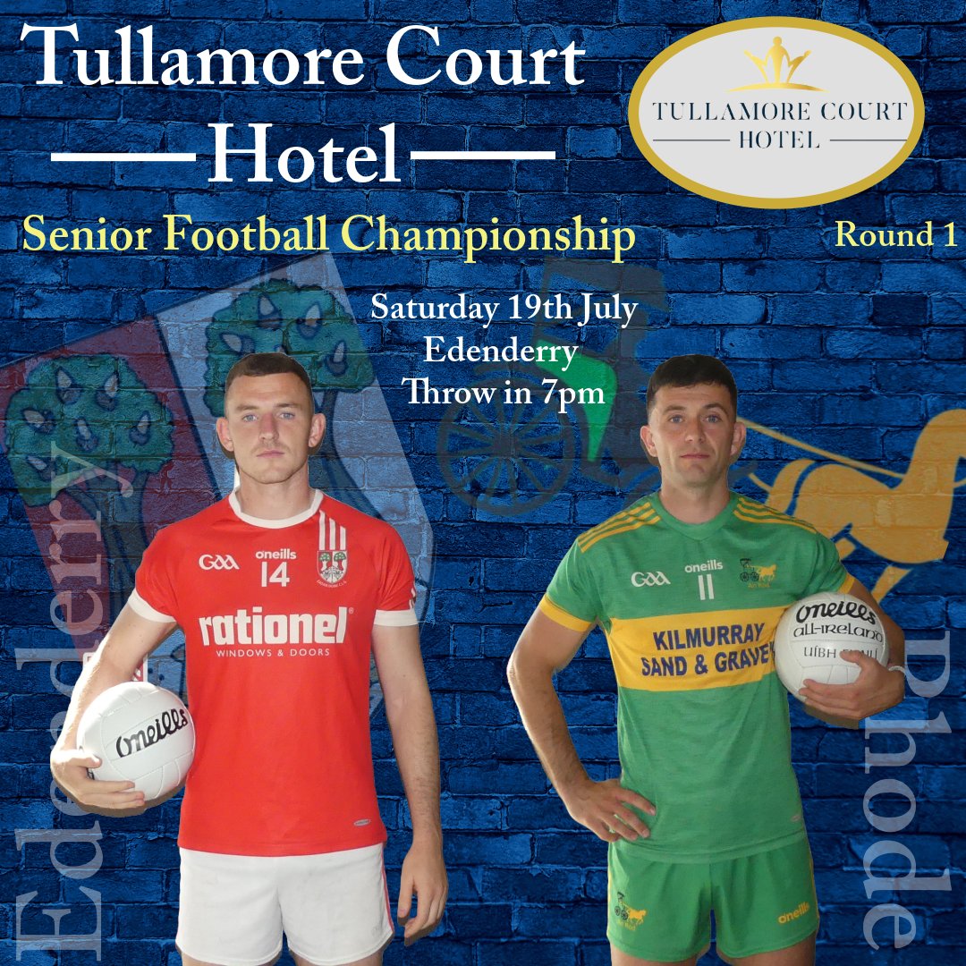 Edenderry GAA (@edenderrygaa) on Twitter photo 🔴⚪️EDENDERRY v RHODE 🟢🟡Sat. 19 Jul 7pm Weavers Fields
Limited parking at Match Pitch - ⚠️NO PARKING IN RESIDENTIAL AREAS ⚠️- Use designated FREE PARKING AREAS indicated on the map.
🎟️TICKET ONLY EVENT 🎟️ universe.com/events/6874ff5…
<a href="/RhodeGAA/">Rhode GAA</a> <a href="/Offaly_GAA/">Official Offaly GAA</a> <a href="/kevcorrigantrib/">Kevin Corrigan</a> 🔴⚪️EDENDERRY v RHODE 🟢🟡Sat. 19 Jul 7pm Weavers Fields
Limited parking at Match Pitch - ⚠️NO PARKING IN RESIDENTIAL AREAS ⚠️- Use designated FREE PARKING AREAS indicated on the map.
🎟️TICKET ONLY EVENT 🎟️ universe.com/events/6874ff5…
<a href="/RhodeGAA/">Rhode GAA</a> <a href="/Offaly_GAA/">Official Offaly GAA</a> <a href="/kevcorrigantrib/">Kevin Corrigan</a>
