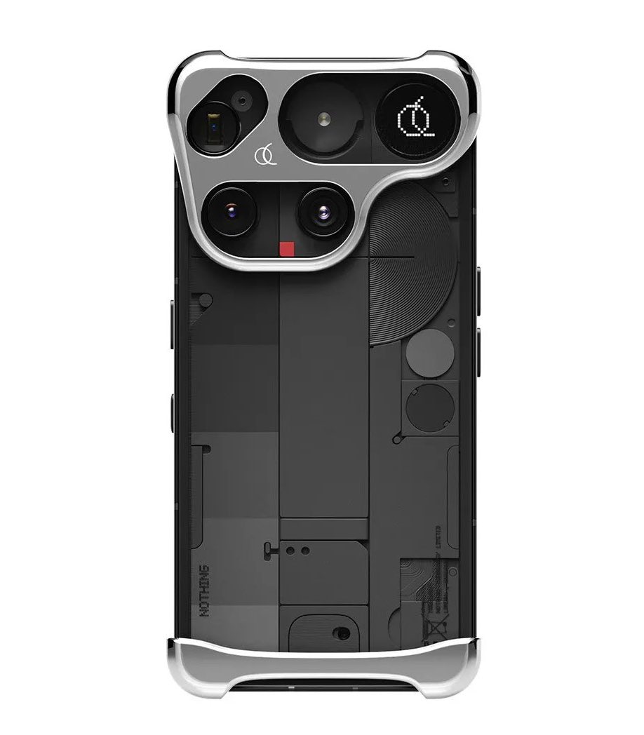 ShishirShelke1's tweet image. Finally someone made a case for Nothing Phone (3) and it’s just as wild as the phone’s design 💀