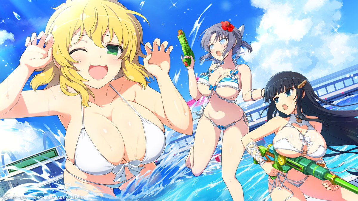 コラボ限定メモリー紹介】 『UR 巨大両奈襲来！？』 「ふたりで両奈ちゃんを虐めてくれるの～！？」 「両奈さん、どうしてそんな姿に……？」  「危険ですので下がってください、雪泉さん。 今は我々で、ワダツミの風紀を護りましょう」 ターン開始時 味方全体のHPを回復 ...