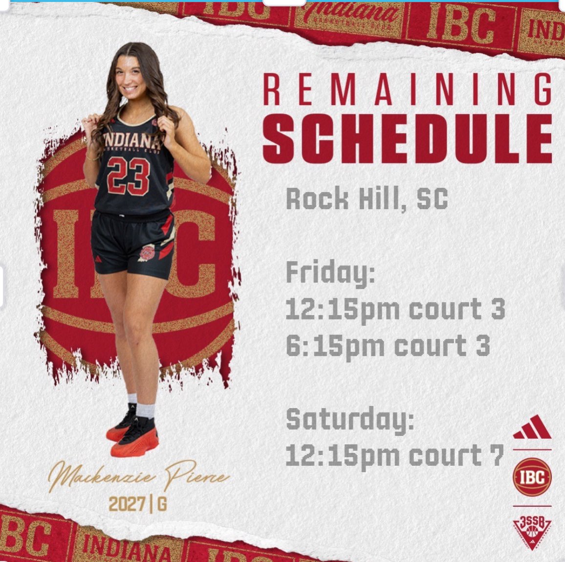 MacPierce2027's tweet image. Come check us out in Rock Hill!