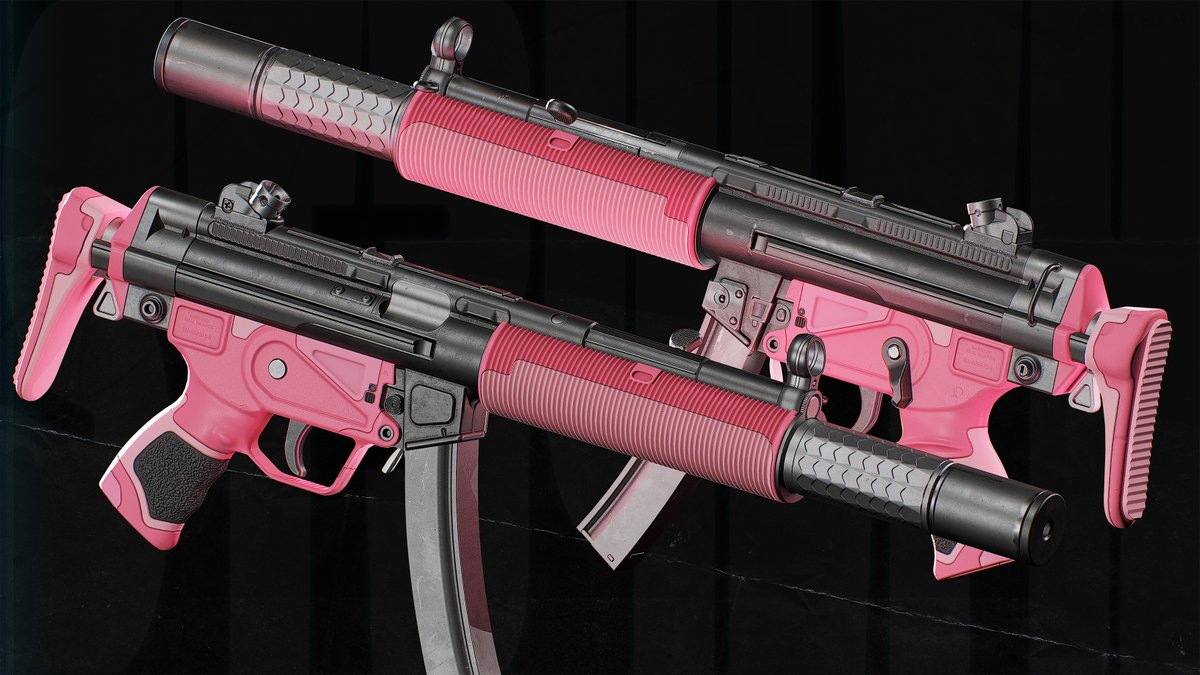 DucksWorkshop's tweet image. Some color variations of MP5SD ST34lth for @CounterStrike