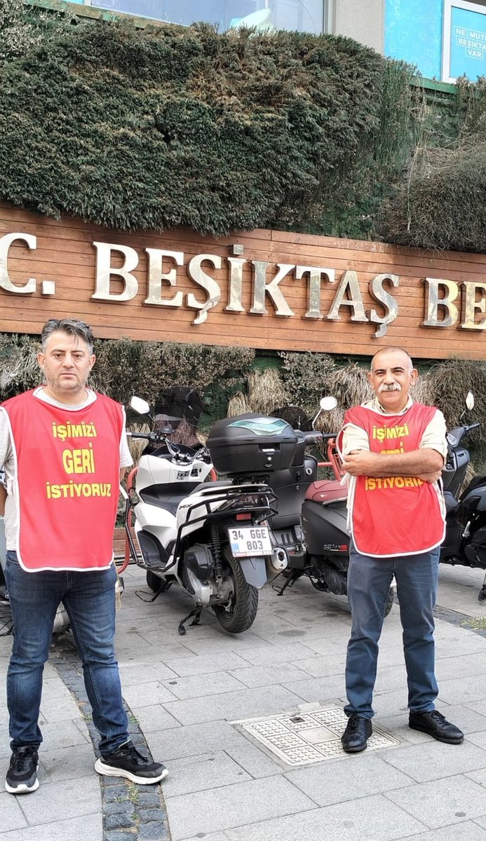 direnişimizin 61 günü

işimizi ekmeğizi geri istiyoruz 
Beşiktaş belediyesi emekçileri