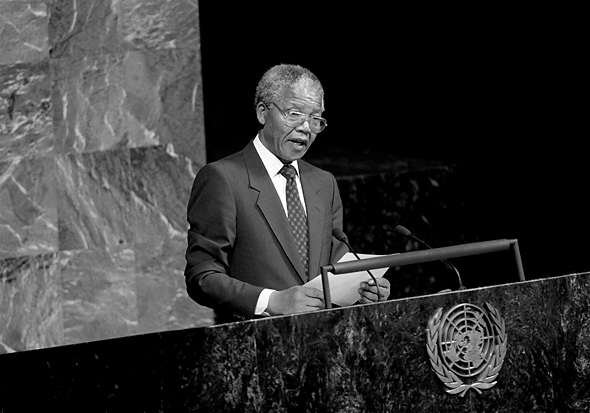 UNNamibia's tweet image. #NelsonMandelaDay reminds us to act for humanity. The UN–Namibia Cooperation Framework advances Madiba’s vision: leaving no one behind, empowering communities, and promoting justice. #MandelaDay #Namibia #SDGs