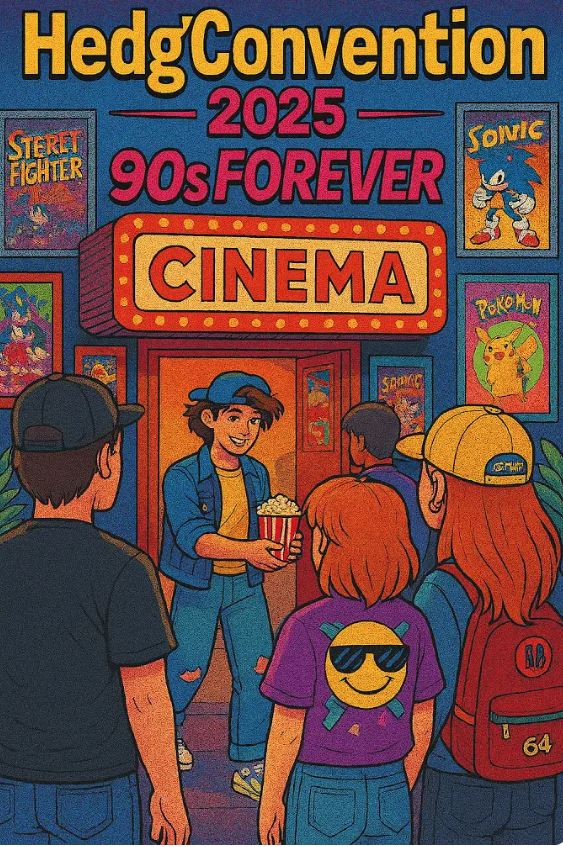 HedgeSnes's tweet image. 🎬 Hedg Convention 2025 – 90’s FOREVER // A VOUS DE VOTER
Pour voter : strawpoll.com/GJn446P3mnz
🍿Comme chaque année, le samedi soir, c’est cinéma géant tous ensemble à la Hedg Convention !
Et cette fois, avec le thème 90’s Forever 🎮📼, on vous laisse choisir LE film culte des…
