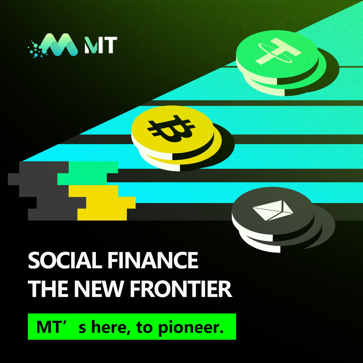 MCNEx_MT's tweet photo. Social finance, the new frontier🧧
Where chats turn gold, and trust draws near📍
MT’s here to pioneer the scene,
Blending connections with financial sheen.✅

#MTtoken #Web3 #KOL #Social finance https://t.co/1WQcIUdHPc